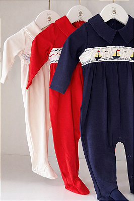 Macacão Pima Ponto Smock