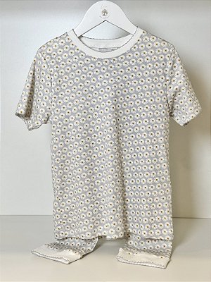 Conjunto Pijama Pima Girassóis