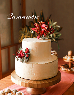 Bolos casamento