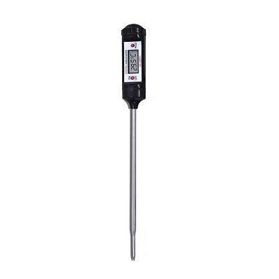 Termômetro Digital Tipo Espeto -50C+300C:1C A Prova D´Água  - Haste em Inox 150mm (RIVATERM)