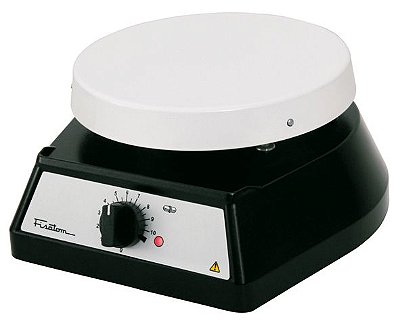 Agitador Magnético Sem Aquecimento P/ Até 6L Placa 14cm (100-1800 Rpm) (Fisatom)