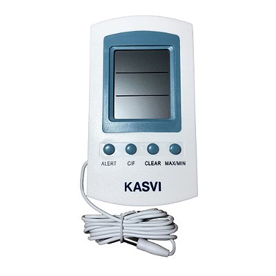 Termo-higrômetro Digital Com Cabo Extensor (Kasvi)