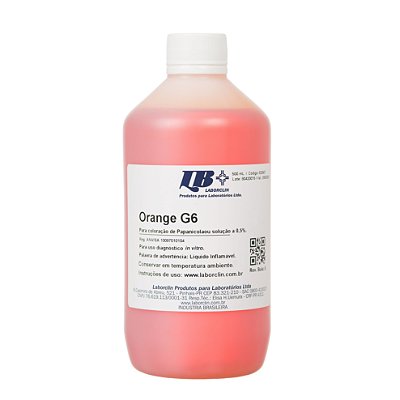 Orange G6 0,5% Corante Papanicolau 500ml (Laborclin)
