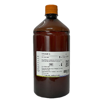 Orange G6 0,5% Corante Papanicolau 500ml (Renylab)