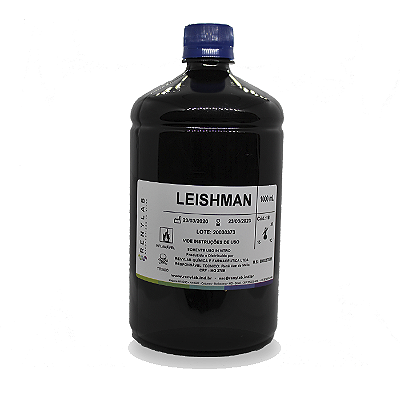Leishmann 0,2% Corante (Eosina Azul de Metileno Seg.leishman) Hematologia 1000ml (Renylab)