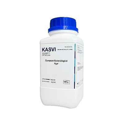 Agar Bacteriológico Frasco 500g (Kasvi)
