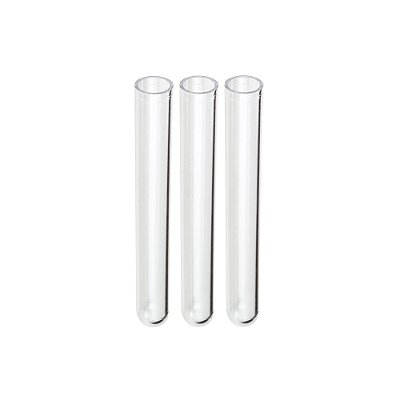 Tubo de Ensaio 5ml 12x75mm de Plástico (Polipropileno) Pacote C/ 500un
