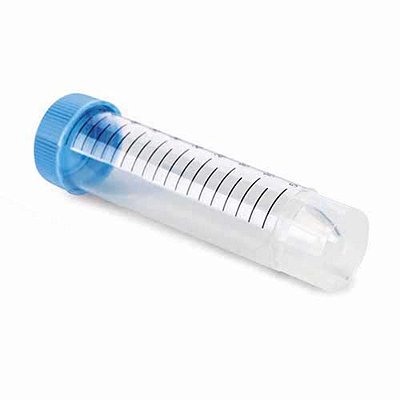 Tubo Para Centrifuga Tipo Falcon 50Ml Fundo Cônico Autossustentável Graduado Estéril Pct C/ 25Un