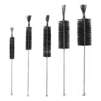 Kit Escovas Para Lavar Vidrarias Diâmetro 10mm 15mm 20mm 40mm 50mm