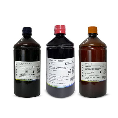 Coloração Papanicolaou Kit 3x500ml Papanicolau