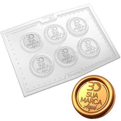Cocoa Form Sinete 6 cavidades