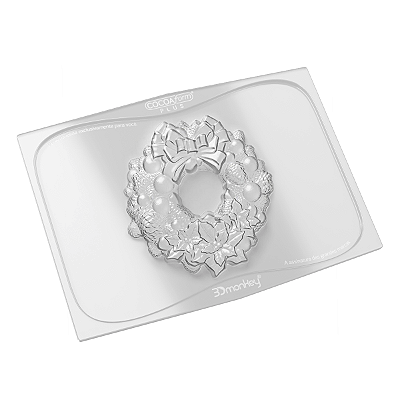 Forma para Chocolate Guirlanda Imperial (14,5 cm) - Cocoa form® Natal 2026