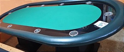 Mesa de Poker Prof. 10 lugares Com Dealer
