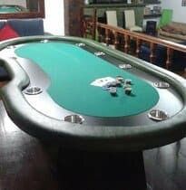 Mesa de Poker 10 lugares Com Dealer