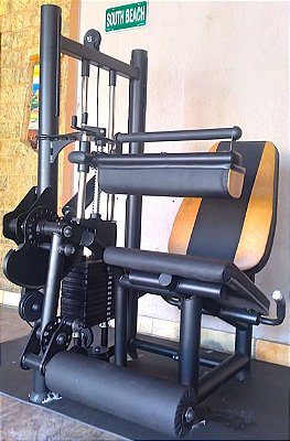 Multi Estação de Musculação com Leg Press 90Kg - Macsport 50 Cód MS35 -  8470 - TF Store