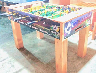 Mesa de Totó Pebolim Brasil Copa 2026