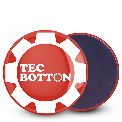 Botton Imã Personalizado  - 100 unidades