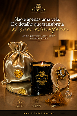 Vela Copo Nero 190g