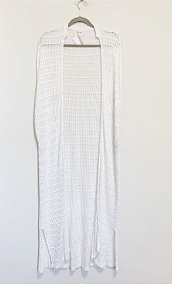 Kimono tricot branco Oitici - Tam P