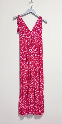Vestido longo vermelho Animale Jeans - tam G