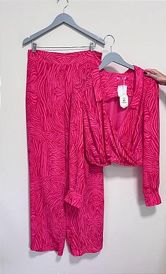 Conjunto pink Belle Epoque - tam XG