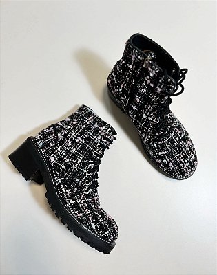 Coturno tweed Cavage - tam 34