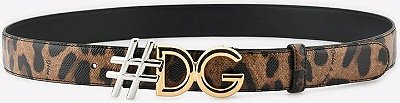 Cinto animal print Dolce & Gabbanna - Tam PP