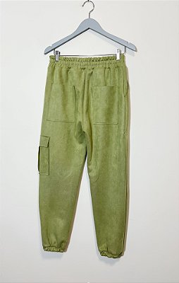 Calça jogger verde Pusco - tam P