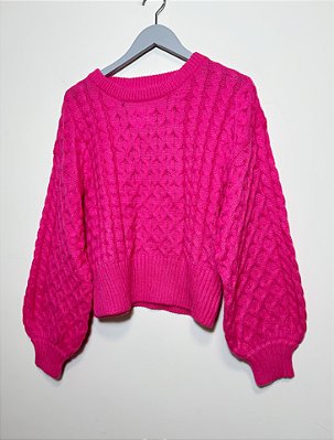 Blusa tricot pink M Crush - tam G