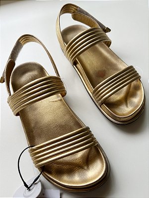 Papete dourada Paula Torres - Tam 38