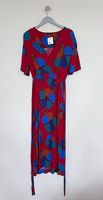 Vestido estampado Cantão - Tam G