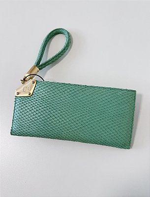 Carteira turquesa Dumond