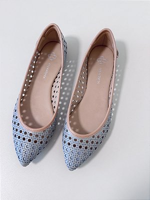 Sapatilha azul Capodarte - tam 37