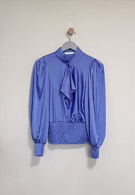 Camisa acetinada TVZ - tam 36