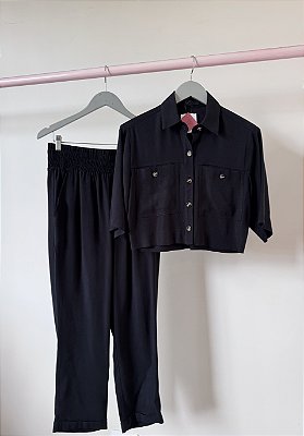 Conjunto preto Twenty Four Seven - Tam PP