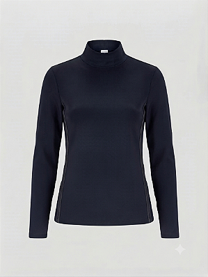 Blusa manga longa preta Raizz - Tam M