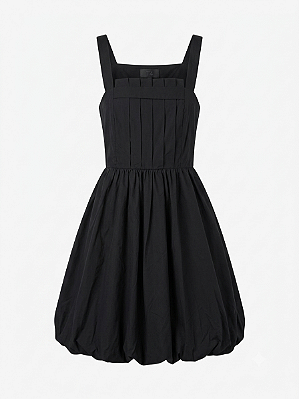 Vestido balonê preto Pusco - tam 34