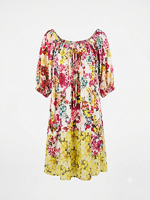 Vestido floral Dolce Gabbana - tam 38