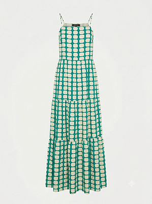 Vestido verde Animale - tam 38