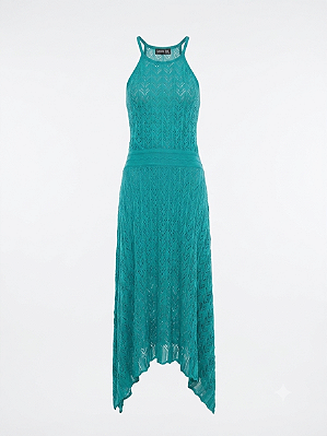 Vestido tricot assimétrico Daiana Lima - tam G