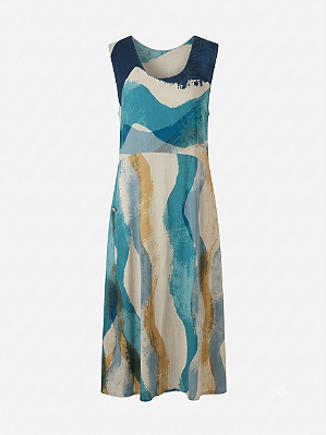 Vestido midi Setor - tam M