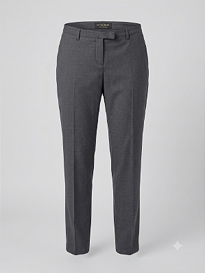 Calça alfaiataria cinza Windsor - tam 44