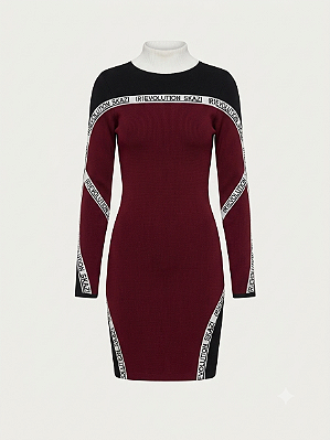 Vestido manga longa Skazi - tam P