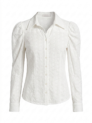 Camisa branca laise Pink & Co - tam M