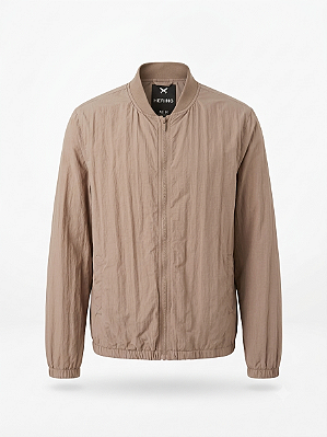 Jaqueta bomber bege Hering - tam M
