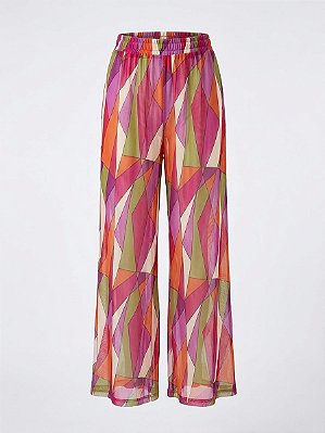 Calça tule geométrica Nidas - tam M