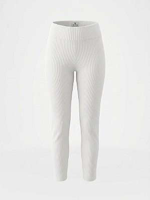 Calça ribana off white Hering - tam 40