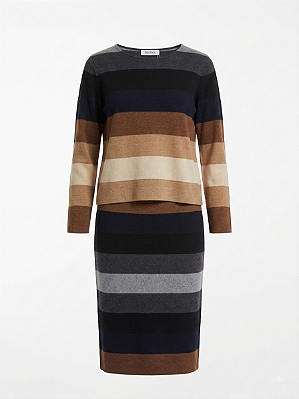 Conjunto saia e blusa lã Max Mara - tam 40