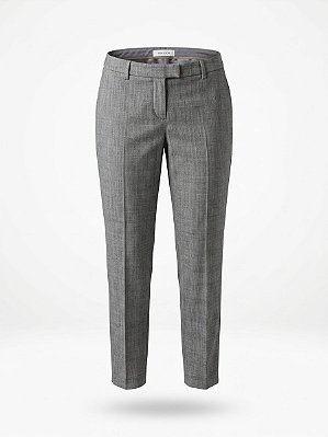 Calça alfaiataria cinza Windsor - tam 44