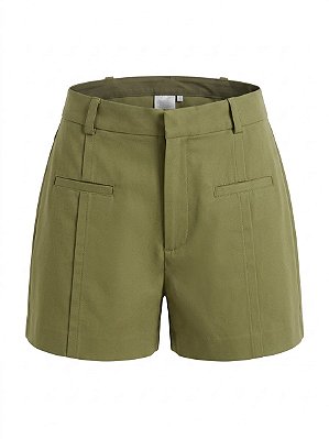 Shorts alfaiataria verde Zara - tam GG